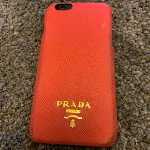💯% Authentic iPhone 6 phone case PRADA